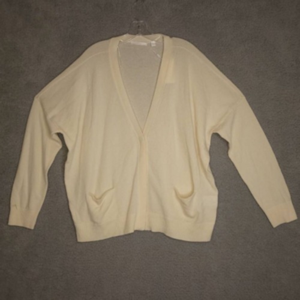 Hugo Boss Sweater Womens 12 Cardigan Oversize Long Sleeve V Neck New